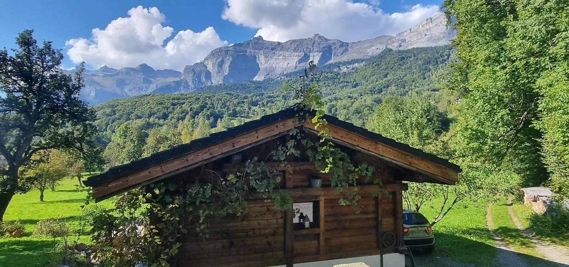 בקתה סרווז Cabane Dans La Vallee De Chamonix